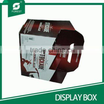 BEVERAGE INDUSTRY HOT SALE CUSTOM DISPLAY BOXES FOR PACKING 6 PACK MILK BOTTLES photo-6