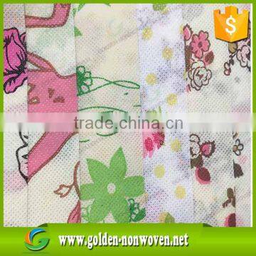 Colorful Printed Nonwoven Fabric/material for Face Mask Dust Protecting Mask, pp Printed Spunbond Laminated Nonwoven Fabric photo-4