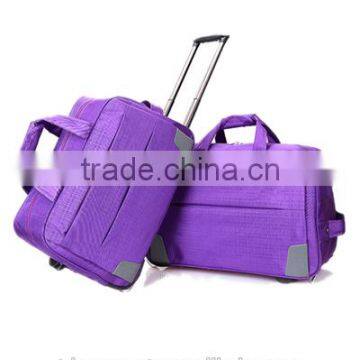 custom design outdoor sports travel rolling duffel bag