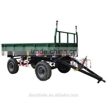 Un-Dumping 2 Axle 6 Tons Farm Trailer