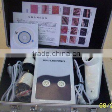 Hot and new boxy skin and hair analyzer