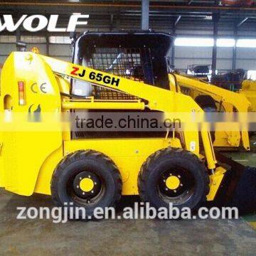 Best sale ! NO.1 brand new skid steer loader ZJ65 with snow blower, skid steer                        
                                                Quality Choice