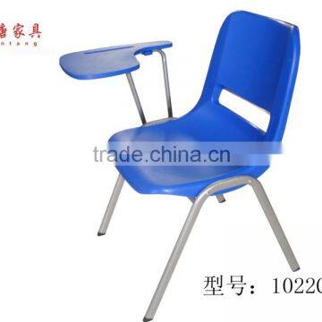 Cheap Whole sale Plastic School Furniture Student Chair with table(1022series)