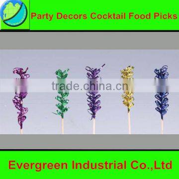 New style creative party decorative palm frilled pick