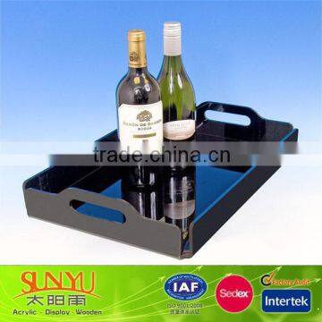 High-end acrylic wine show tray