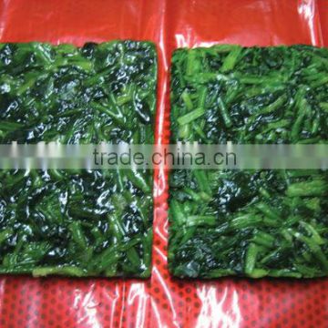 with BRC certificate iqf frozen spinach