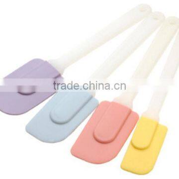 Popular Wholesale silicon spatula with pp handle