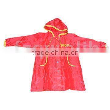 new design children's raincoat