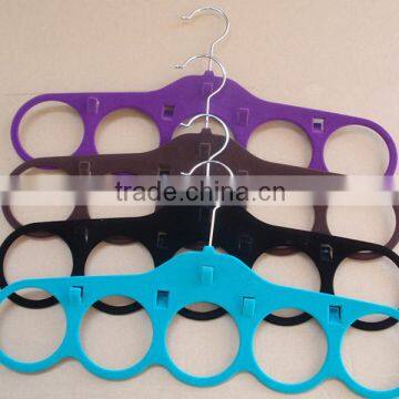 Hot selling Flocking hanger of hight quality