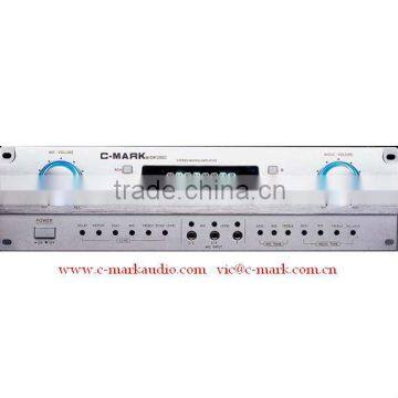 600W-80dB S/N-Distortion<0.007 Analog Audio Amplifier C-MARK OK300C