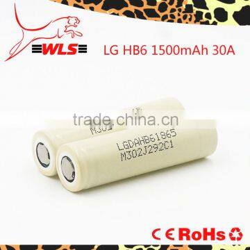 Original LG 18650 Battery LG HB6 30A 1500mAh Battery Rechargeable Li-ion Battery for Power Tools photo-3