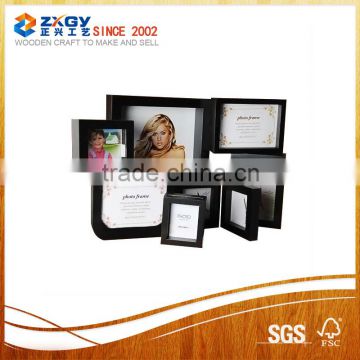 Cheapest Hand-painting Funny Solid Wooden Photo Frame