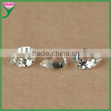 low price high quality machine cut pear synthetic rough 12# white corundum