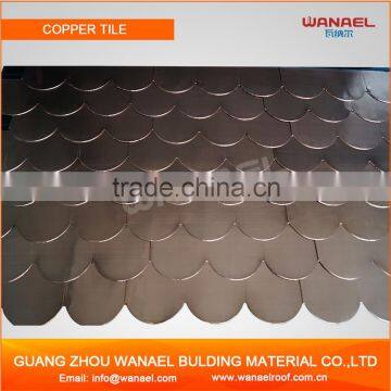 Wanael Material Roofing Copper Asphalt Shingles Fish Scale photo-4