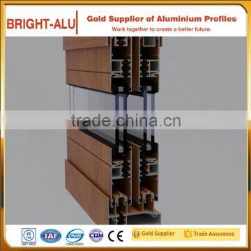 6000 Series Extruded Aluminium Optical Window Sliding Door Frame Manufacturer in China photo-2