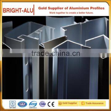 Industrial polished u shape aluminum extrusions aluminium alloy profile