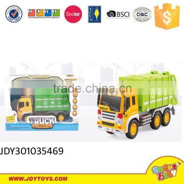 Good sale plastic friction clean car toy for kids china wholesale