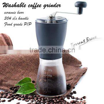 coffee grinder, coffee mill, Italian coffee grinder, Manual ceramice burr coffee grinder Only USD6.5/piece