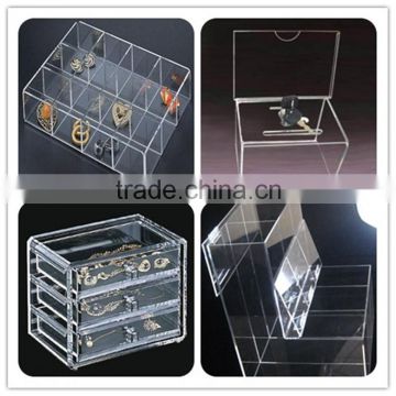 transparency clear acrylic box , acrylic display units