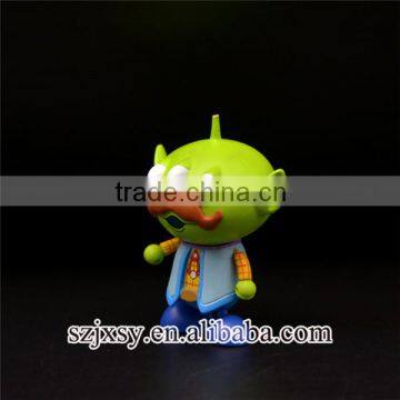 Cute Cartoon Resin Green Monster Statue Custom photo-3
