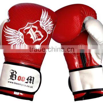 Red & White Color boxing gloves