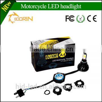 Factory Price 10-30V 24W 2400LM h4 h6 sockets motorcycle headlight bulbs