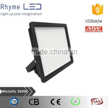 High Quality 120degree 500w Floodlight With Meanwell Drive