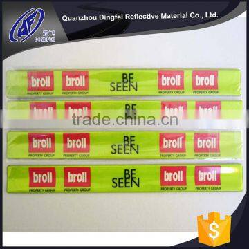 china supplier reflective slap band