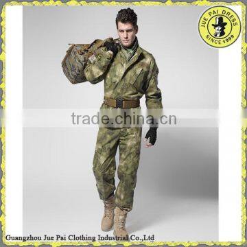 Frame-resistant Durable Combat Military Uniform With Belt