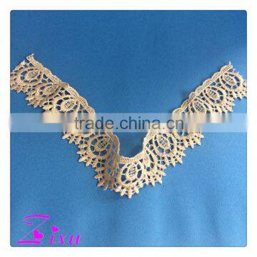 100% polyester Emboidery of Latest Window Designs lace trim