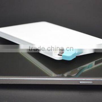 Custom Cute Veger Power Bank Credit Card Size Power Bank Slim Led 2500mah Power Bank Zendure a2 Carku Power photo-3