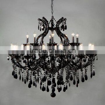 Black Vintage Wedding Pendant Chandelier Light Table Centerpieces