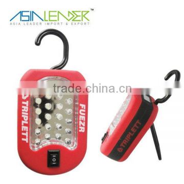 24+3LED portable led work light with hang