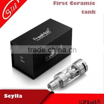 2016 China new sub ohm tank freemax ceramic coil tank Scylla 4ml ecig tank