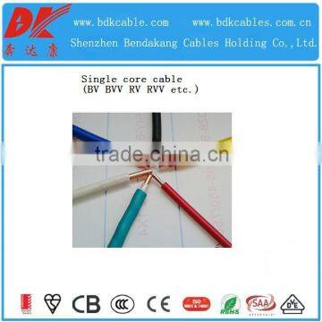 2.5mm single core solid copper wire 450/750V cable