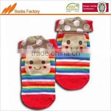 baby jaquard 3D socks custom made