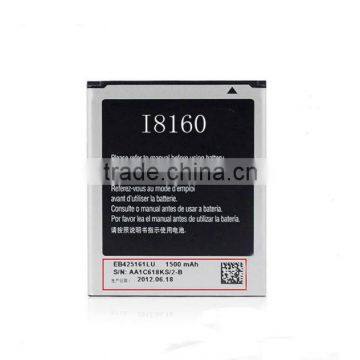 1500mAh Li-ion mobile phone battery for Samsung Galaxy Ace2