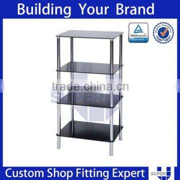 retail free standing flower shop rack led display stands