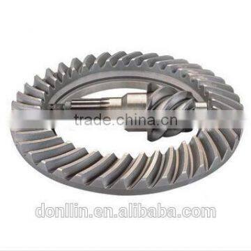 High Carbon Steel Spiral Bevel Tooth Gear / Arc Tooth Bevel Gear / Oil Drilling Gear photo-4