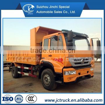 12CBM tipper truck from China SINO HOWO Yellow River 4X2, tipper dump truck