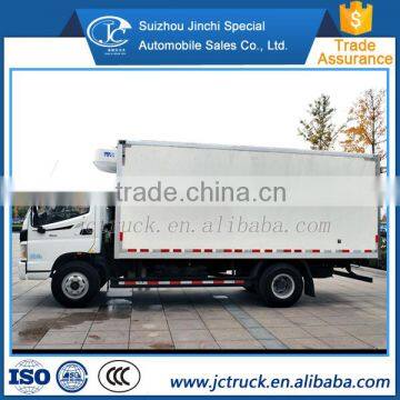 Diesel Engine Type right-hand drive meat refrigerator truck for sale distributor