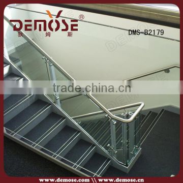 High quality stainless steel handrail support/glass clamp