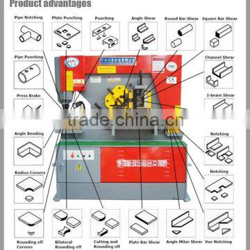 Top Quality Ironworker Machine With Punching Features photo-2