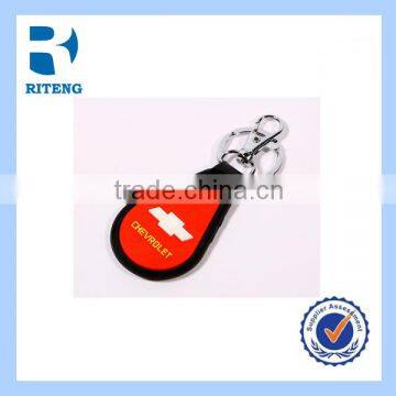 promotional silicone gift customer design keychain for famous cars brand design
