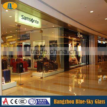 High quality glass wall with low prices toughened glass