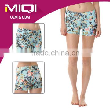 Custom Design Best Quality Woman Fitness Yoga Clothing Sublimated Yoga Shorts