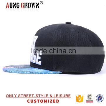 Fashional Printed Hat,acrylic Hat Snapbacks,galaxy Brim Snapback Hats photo-3