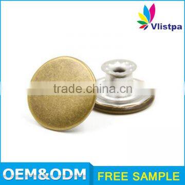 Wholesale high-quality brass 16mm snap button type