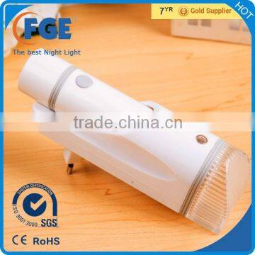 Innovative & practical LED light sensor wall mounted emergency flashlight