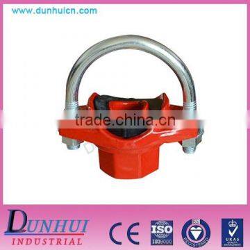 Coupling U-bolted mechanical tee